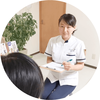 施術後の検査＆カウンセリング